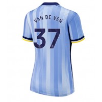 Camisa de Futebol Tottenham Hotspur Micky van de Ven #37 Equipamento Secundário Mulheres 2024-25 Manga Curta